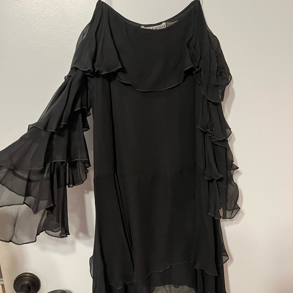 Alice + Olivia 2017 Black Cocktail Dress